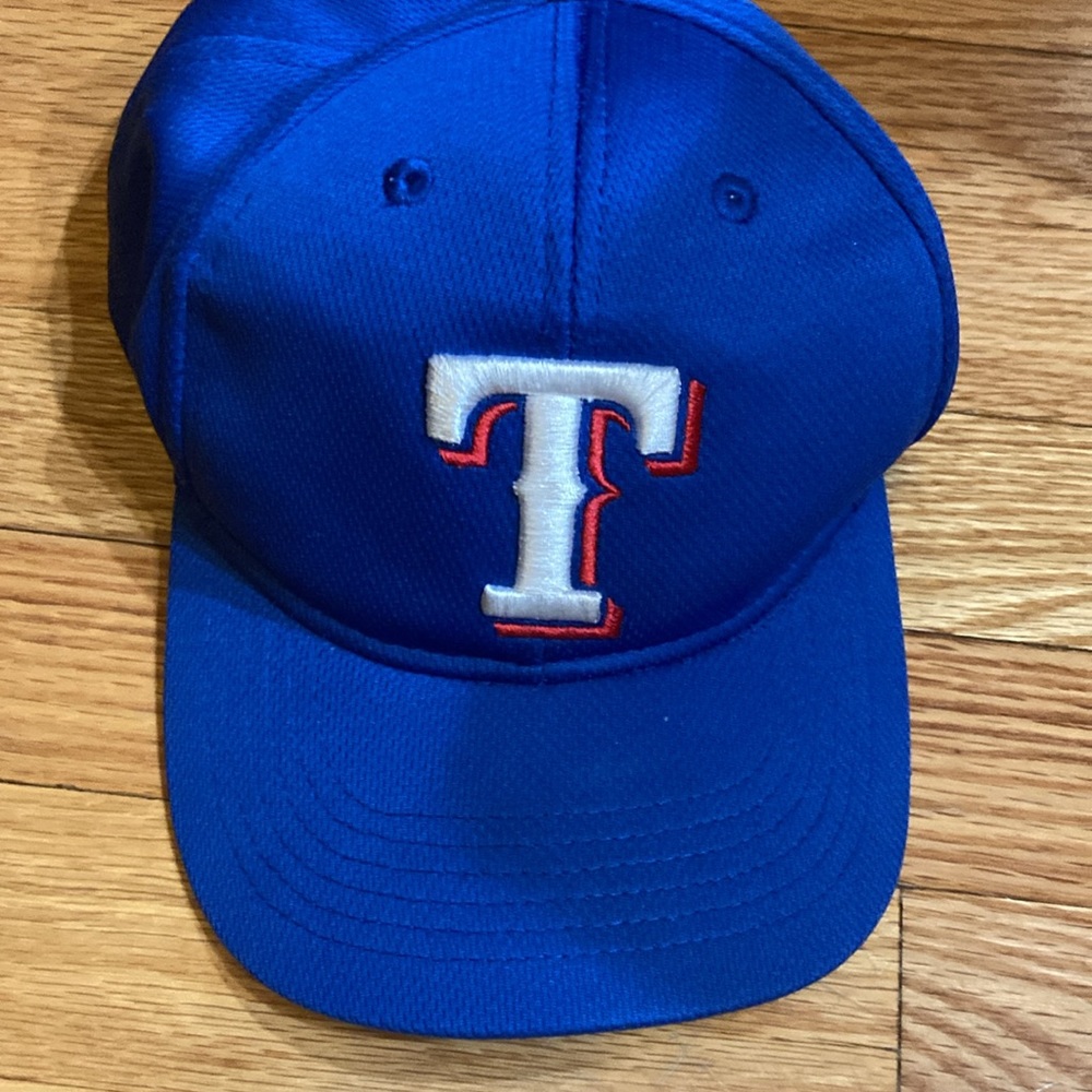 Texas Rangers adjustable Velcro hat youth